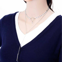 Load image into Gallery viewer, Gold Sequins Star Choker Necklace