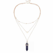 Load image into Gallery viewer, Opal Pink Stone Necklace