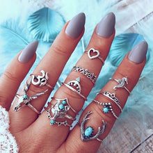 Load image into Gallery viewer, 12 Pcs/ Deer Head Ring