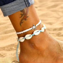 Load image into Gallery viewer, Shell Turtle Anklet