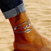 Load image into Gallery viewer, Starfish Shell Anklet