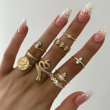 Load image into Gallery viewer, 9Pcs/ Snake Ring