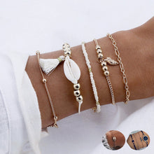Load image into Gallery viewer, 5Pcs/ Shell Chain Bracelet